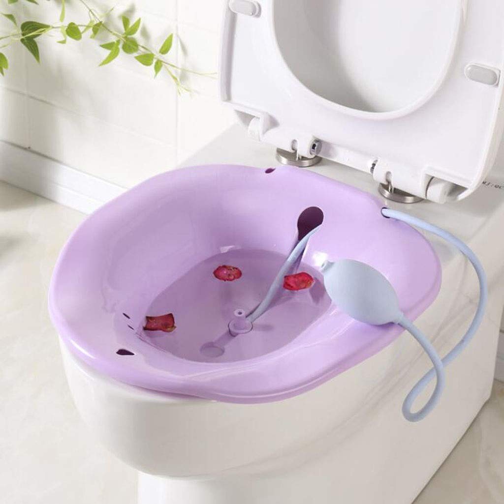 Buy Sitz Bath with Flusher, Avoid Squatting for Pregnant Women