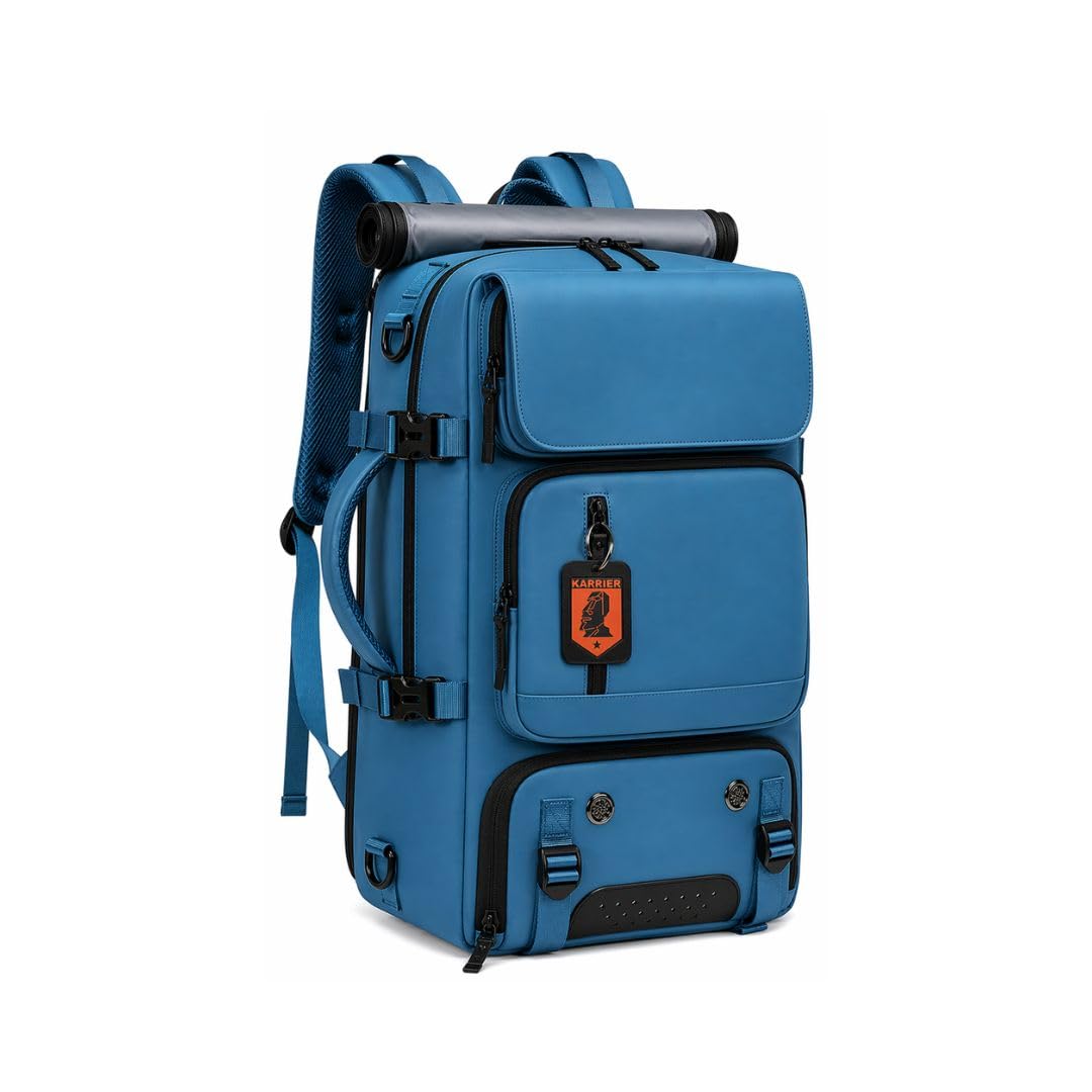 KARRIER Large 3-in-1 Convertible Laptop Backpack – Expandable Water-Resistant Travel Rucksack & Professional Business Bag with Padded Compartment | Multi-Purpose Bag for Students & Professionals KARRIER Large 3-in-1 Convertible Laptop Backpack – Expandable Water-Resistant Travel Rucksack & Professional Business Bag with Padded Compartment | Multi-Purpose Bag for Students & Professionals