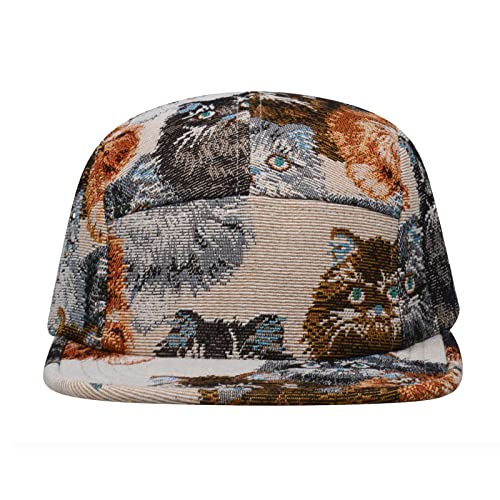 Image of 5 Panel Camper Hat | Multi-Color Unique Designs | Caps for Men & Women | Large or X-Large