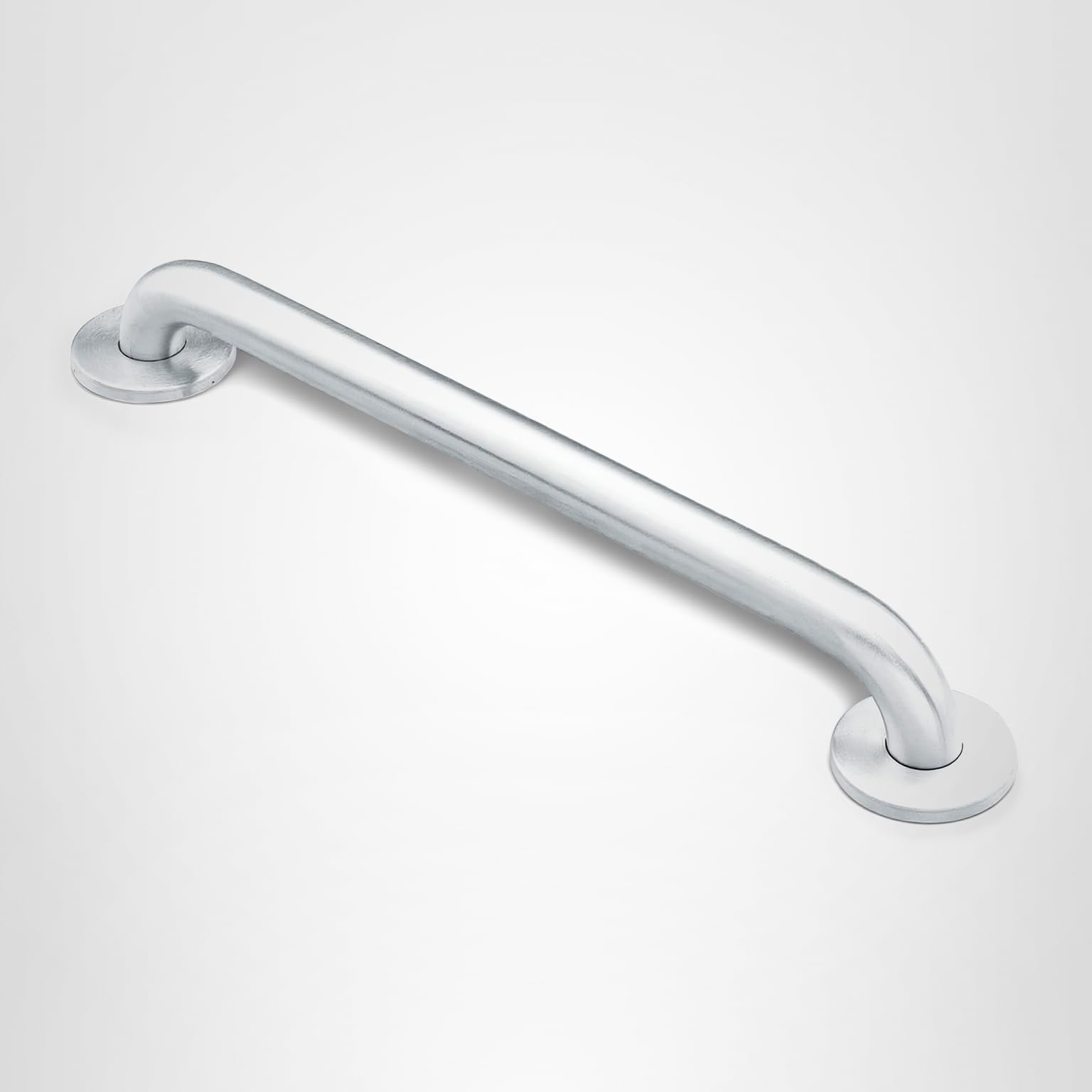 Moen Home Care Bathroom Safety 24 Inch Stainless Steel Handicap Grab Bar for Bathtub and Shower, Heavy Duty Handle, Elderly Assistance Product with Concealed Screws, 8724