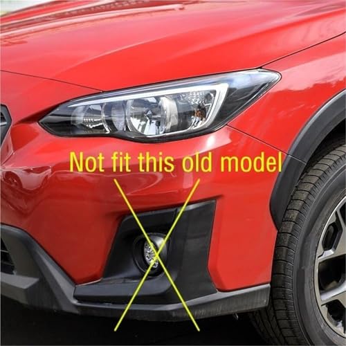 Garniture de phare antibrouillard pour Subaru Crosstrek - Paire avant gauche et droite