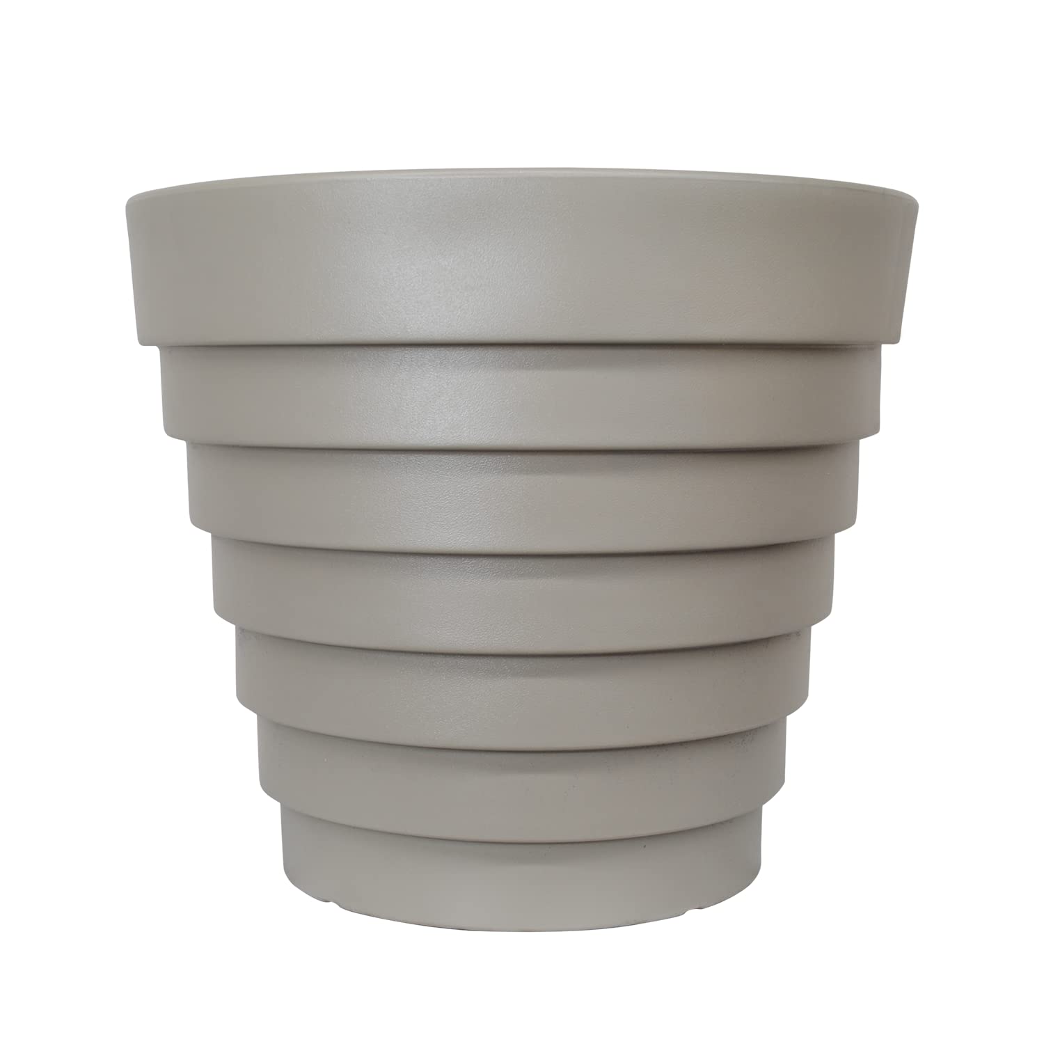 Tusco Products Variegated Planter, 30-Inch, Safari