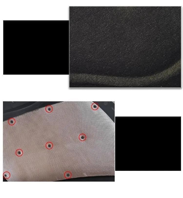 Coussinet isolant phonique en coton pour capot Camry - 4