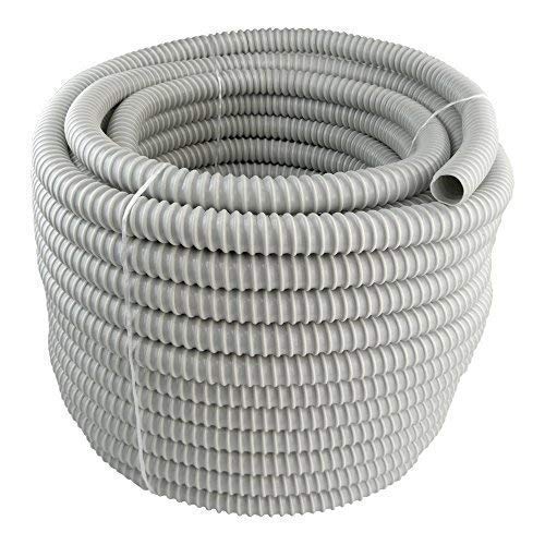 30m Conducto well- elektro- TUBO CANAL PARA Cable Manguera corrugada ⌀ 32mm M32 320n GRIS FLEXIBLE SIN CABLE DE TENSIÓN RSF 32 marmat 7670