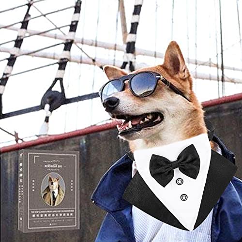 通用 Smoking formale per cane cane bandana da sposa