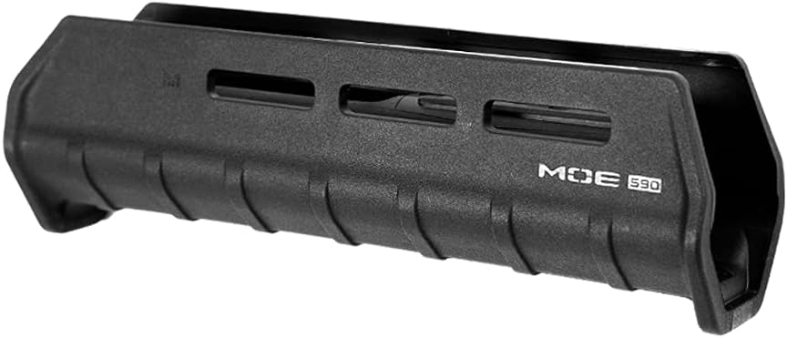 Magpul Industries, MOE M-LOK Forend, Fits Mossberg 590/590A1, Black