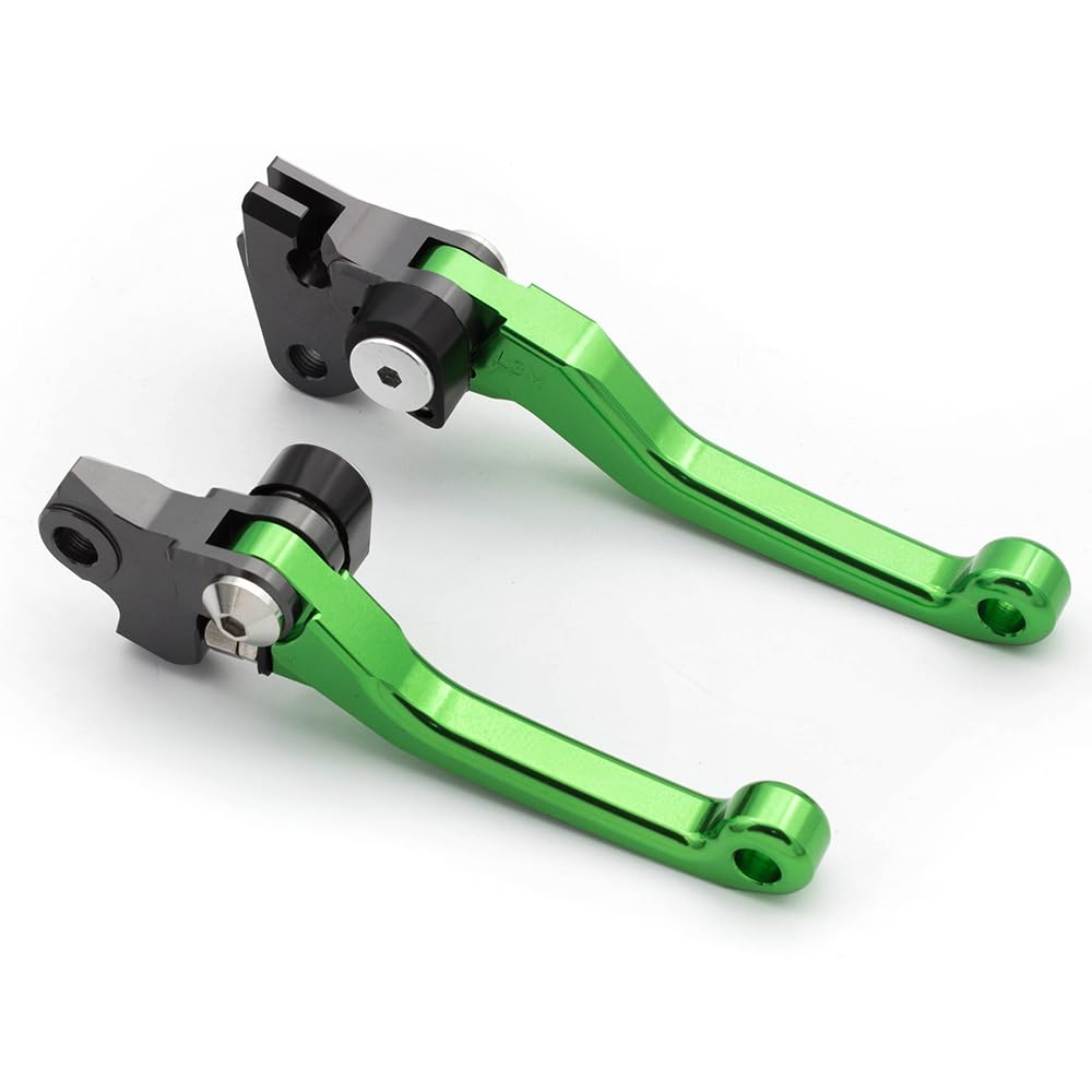 for 2000-2023 Levers KX65 KX 65 2001 2002 2003 2004 2005 2006...2022 Clutch Brake Pivot Lever Dirt Bike Green
