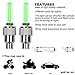 CUGBO Pack of 30 Led Flash Tyre Wheel Valve Cap Light for Car Bike Bicycle Motorcycle Wheel Light Tire (Red, Yellow, Blue, Green, Mixed)