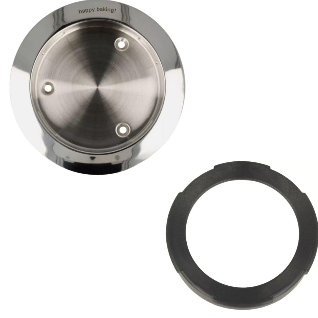 4 Lug Bowl Conversion Kit Plastic Nut & Metal Bayonet Socket Set Compatible for Kenwood KMIX KMX75 KMX750 KMX754 KMX750A KMX760A for Glass and Metal Bowls