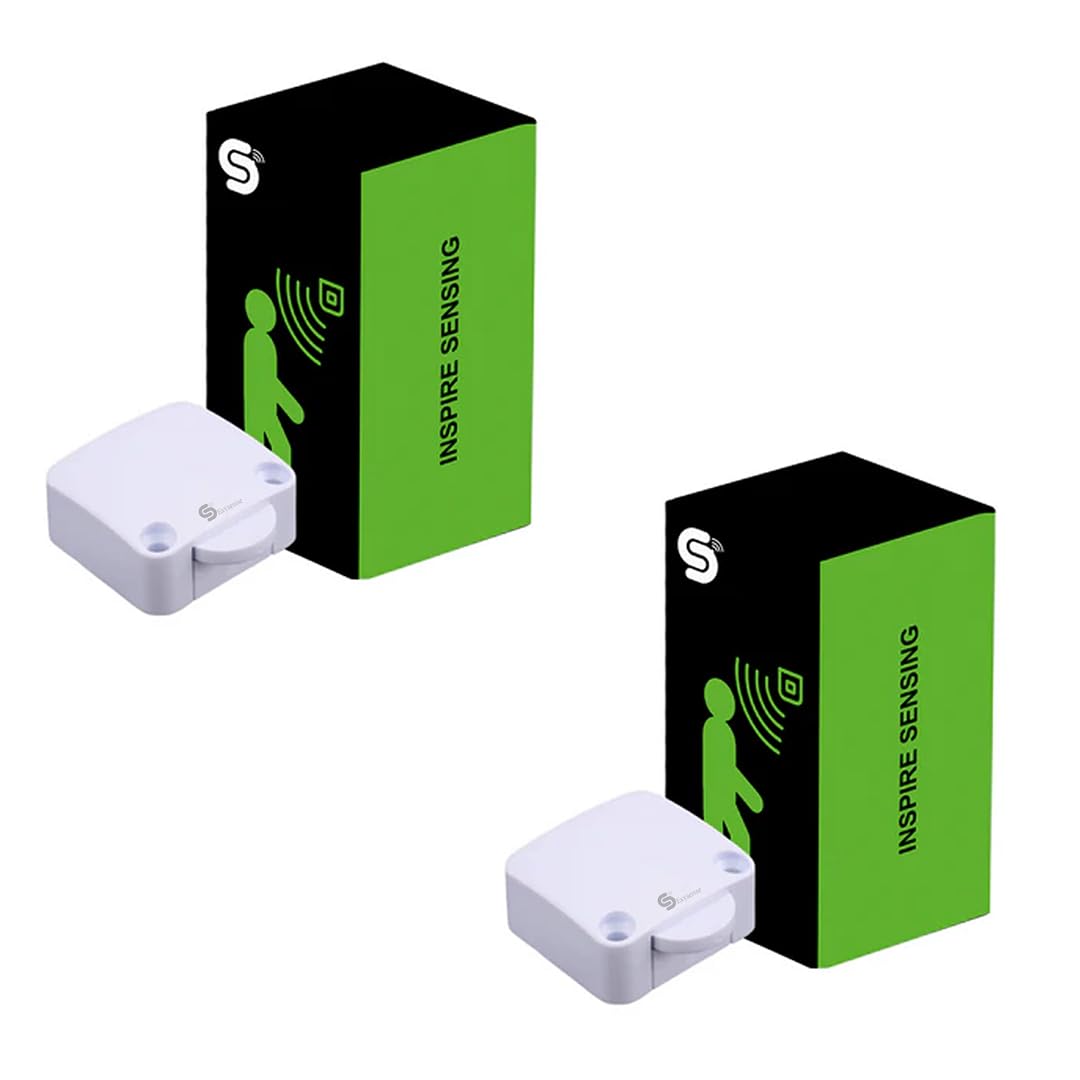 ESYSENSE (ESY-TC36) Wardrobe Cabinet Door Switch, ON/OFF Light Control Push Button Switch for Cabinet Doors, Durable White Design, Pack of 2-image-6
