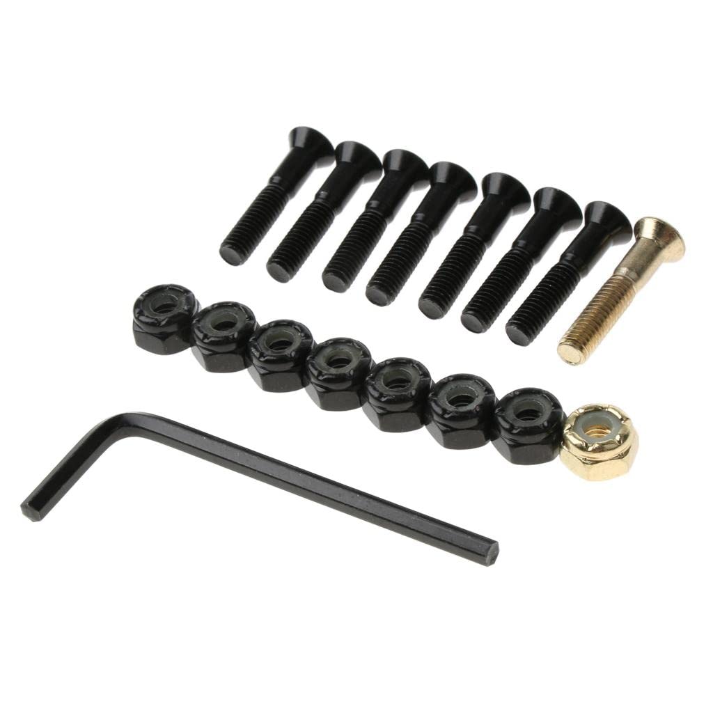 Calandis Longboard Skateboards Cruiser Hardware Screws Bolts with Hex Tool Style 2