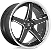 Asanti Black AB31 20X10.5 5X115 G-BLK MILL CHR LP 20MM - ABL31-20051520BK