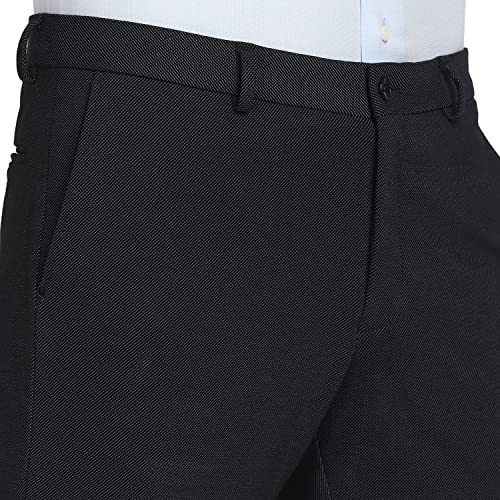 Image of blackberrys Structured Nylon Slim Fit Mens Work Wear Trousers