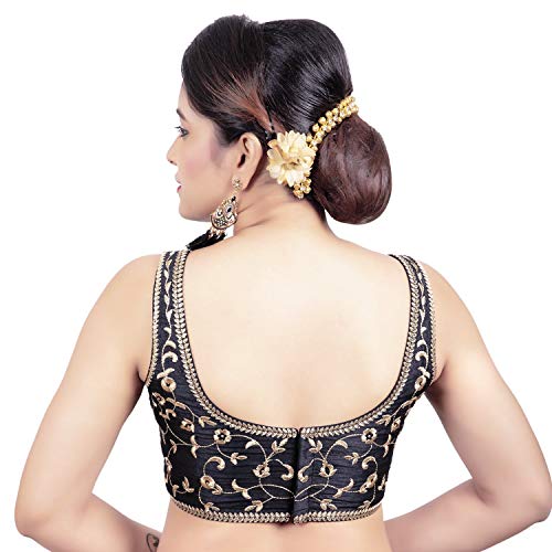 Image of Biyu Being With You Women's Art Silk Saree Blouse