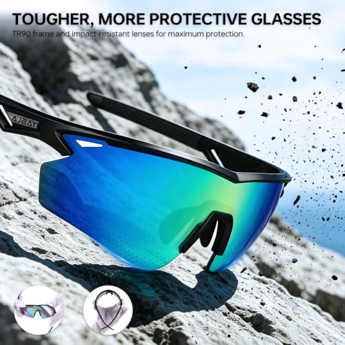 Image of Polarized Running Sunglasses for Men Women Ultra-Comfort, UV400 Protection