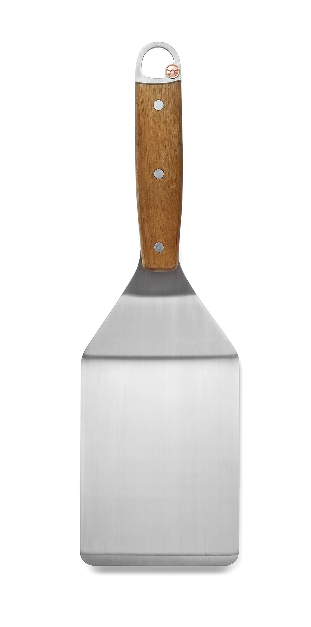 Outset Strapazierfähiger Grill- und Grillspachtel, 36 cm, metallisch