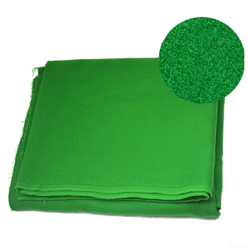 Tovaglia da biliardo verde per tavoli da biliardo da 2,9 m, liscia e veloce, in feltro, 280 x 160 cm, accessorio per sala giochi, copertura di ricambio