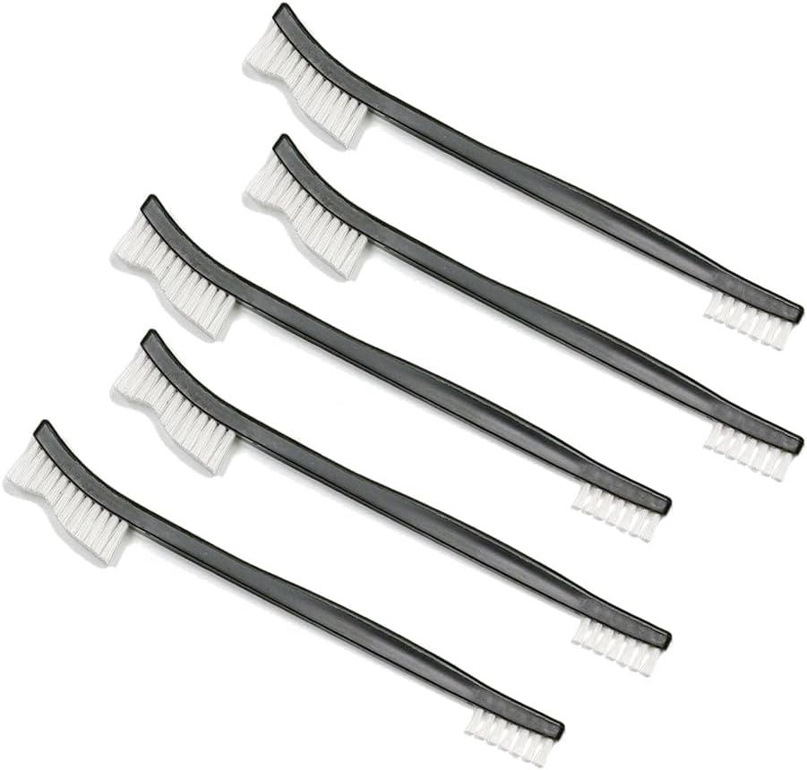 MaximalPower Nylon Double-Ended Brushes Pistol Rifle Shotgun Gun Cleaning Brush Set (5 Pack)
