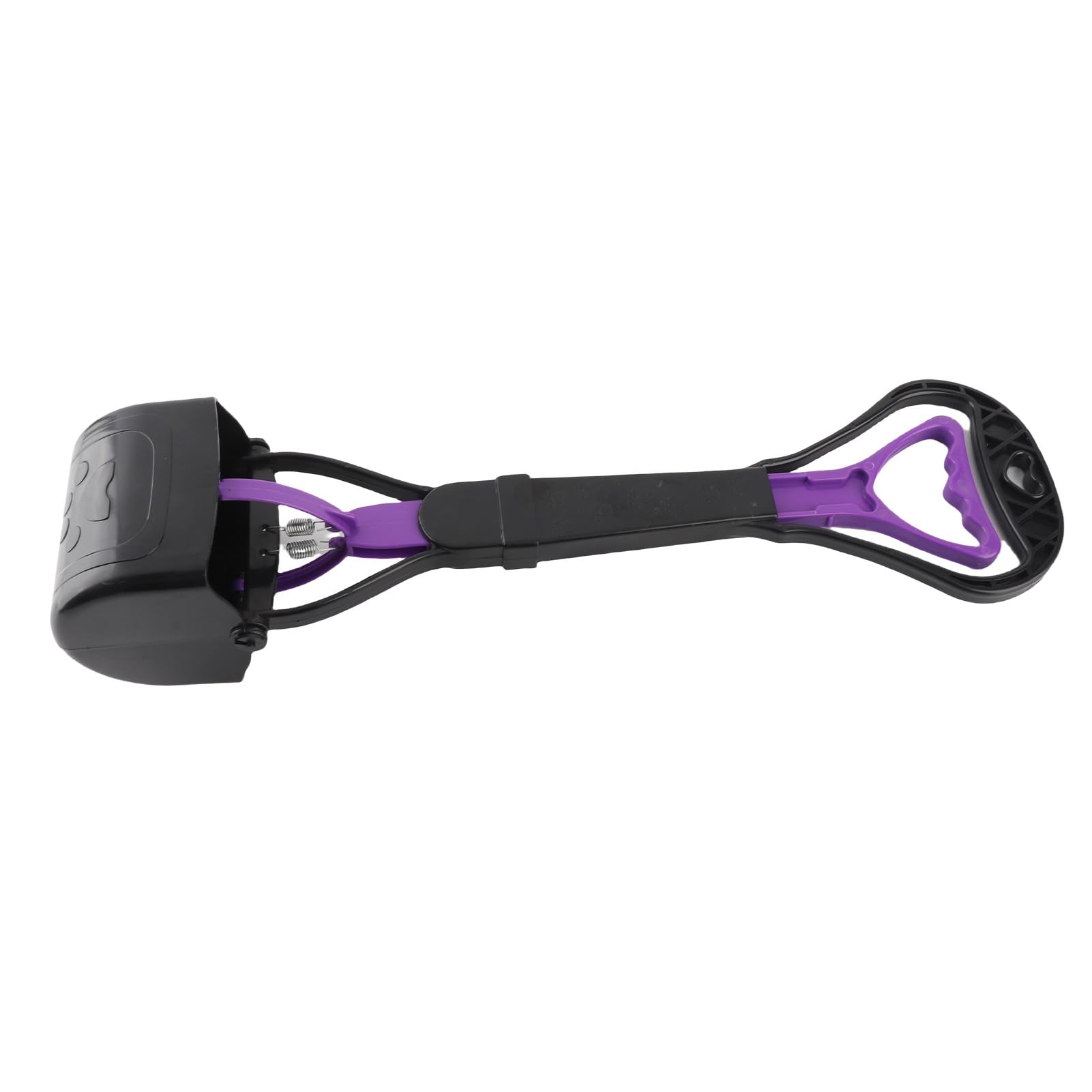 Alomejor Pelle à Crottes de Chien à Long Manche, Outil Pratique de Nettoyage des Déchets d'animaux de Compagnie pour Chiens de Taille Moyenne à Grande, Pelle à Crottes Ergonomique pour Une