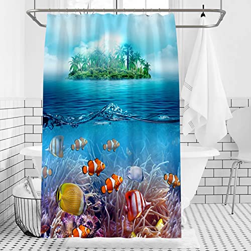 Rideau de douche grand format KnSam pour eviter les moisissures