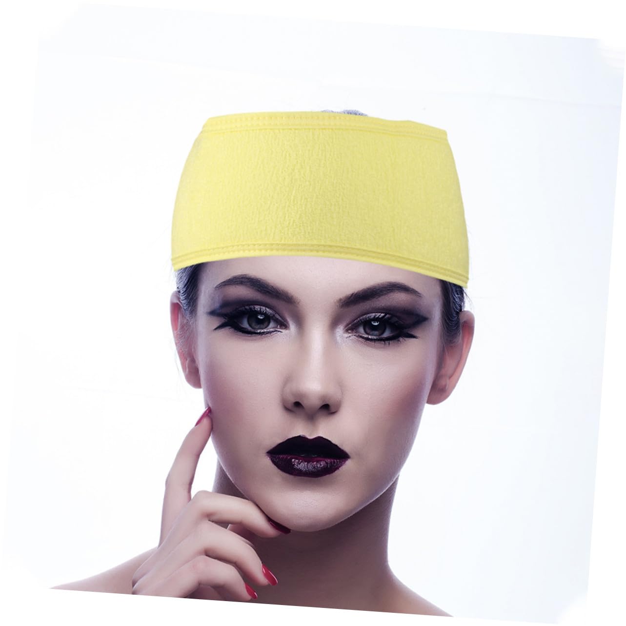 Cabilock 12pezzi Fascia per Capelli per Viso Fascia per Sudore Giallo Nero Bianco Rosa