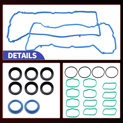 Image of HiSport VS50805R Valve Cover Gasket Seal & Intake Manifold Gasket 3.6L 24V