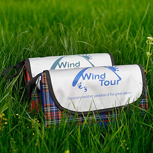 Sunbaca Wind Tour Tapete De Piquenique Ao Ar Livre Cobertor De Praia À Prova D 'Água Portátil Ao Ar