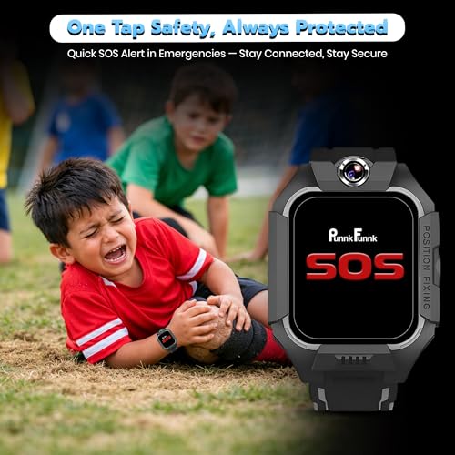 Image of PunnkFunnk Smart Watch & Kids Calling Smart Watch Combo, 1.83 inch HD Fitness Watch with Bluetooth Calling + Kids Camera Smartwatch with Games, Heart Rate, SpO2, Sleep Monitor, Boys & Girls