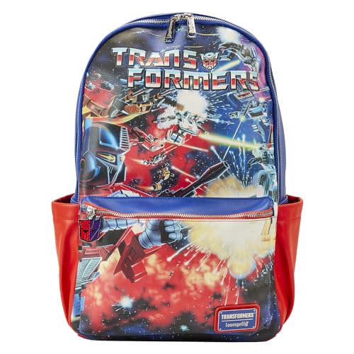 Loungefly Mini mochila Transformers oficialmente licenciada, Multicor, One Size, Mini mochila