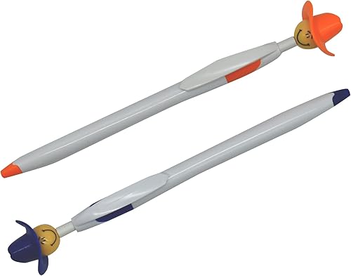 Miniatura 6 de 14 bolígrafos de vaquero divertidos con sombrero de vaquero, bolígrafos retráctiles novedosos para adultos, escuela, hogar, oficina, papelería