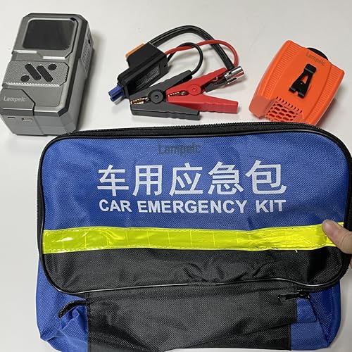 Kit de Emergencia para Auto Lampelc con Cargador y Spotlight miniatura 2