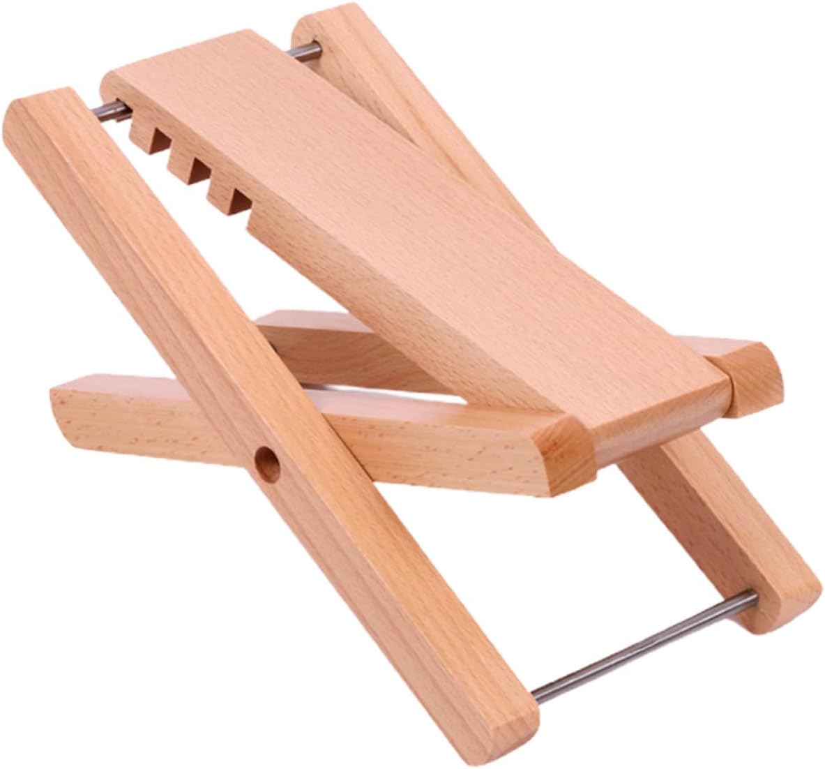 UPKOCH Adjustable Wooden Guitar Foot Rest Foldable 4-Gear Height Adjustable Pedal Stool Sturdy Guitar Accessories for Musicians