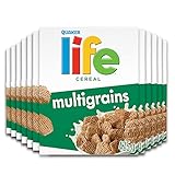 Quaker Life Multigrains Cereal, Multi-Pack, 425g (Pack of 12)