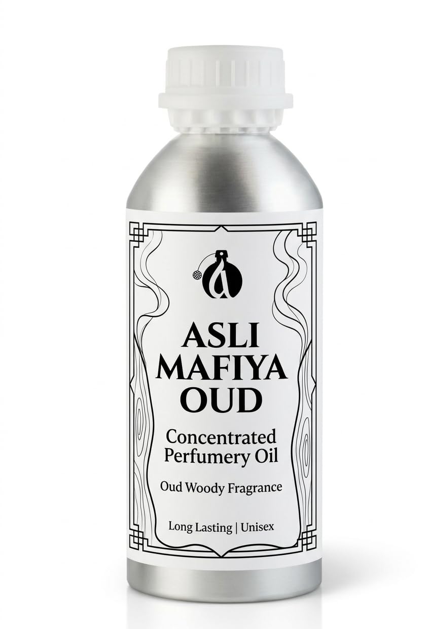 ASLI Mafaiya Oud Concentrated Perfume Oil | Long Lasting Non Alcoholic Attar for Men & Women | Rich Oud Woody Oriental Fragrance (100ml)-image-26