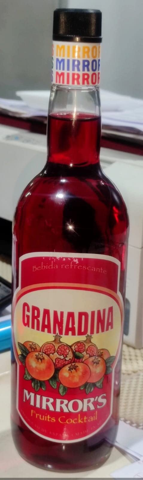 Granadine Syrup 1 Ltr. (Product Of Spain)