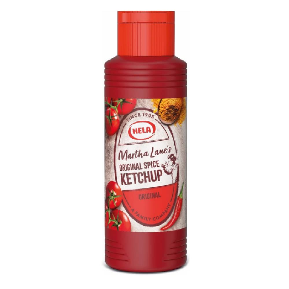 HELA Martha German Curry Ketchup Original 800ml. BBQ, 1