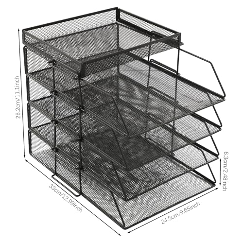 Plateau de collecte de papier pour ranger les documents et désencombrer la table - 8
