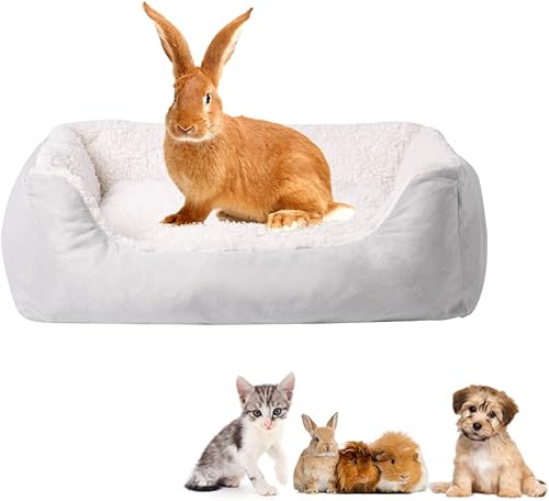 anpi 2en 1Casa para mascotas y sofá lavable a máquina antideslizante plegable suave y cálida perro gato cachorro conejo mascota rodar cama casa de