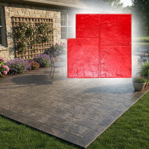 GlobMarble Ashlar Slate Stamp
