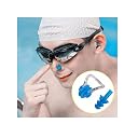 Kwish Water Protector Nose Clip and Earplug Swimming Kit Adults and Childrens (Multi Color) gallery image