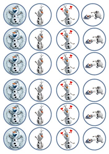 Frozen Olaf commestibili Premium spessore