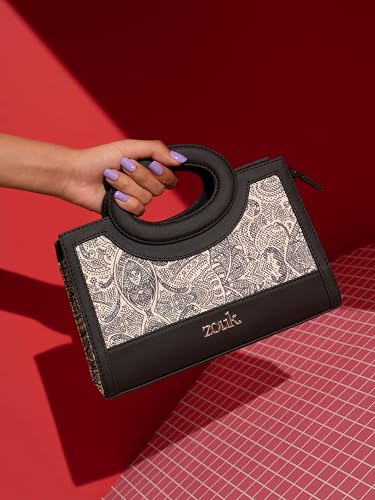 Image of ZOUK Zoe Sling Bag | Stylish Women's Crossbody Bags | Purse | Detachable Strap | Water-Resistant | Trendy Girls Side Bag | Compact & Chic