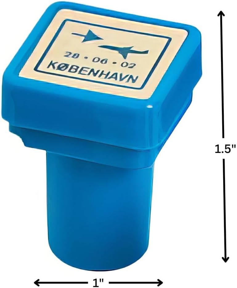 Fun Express Passport Stamper - 24 Piece - Educational and Learning Activities for Kids
