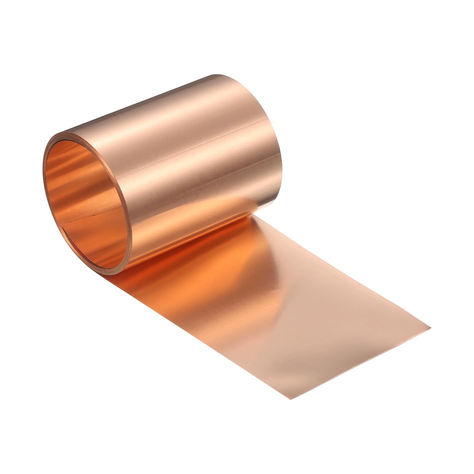 QUARKZMAN Lamina Di Rame Spessore 0.09mm Lamiera Metallo Progetti Fai Da Te