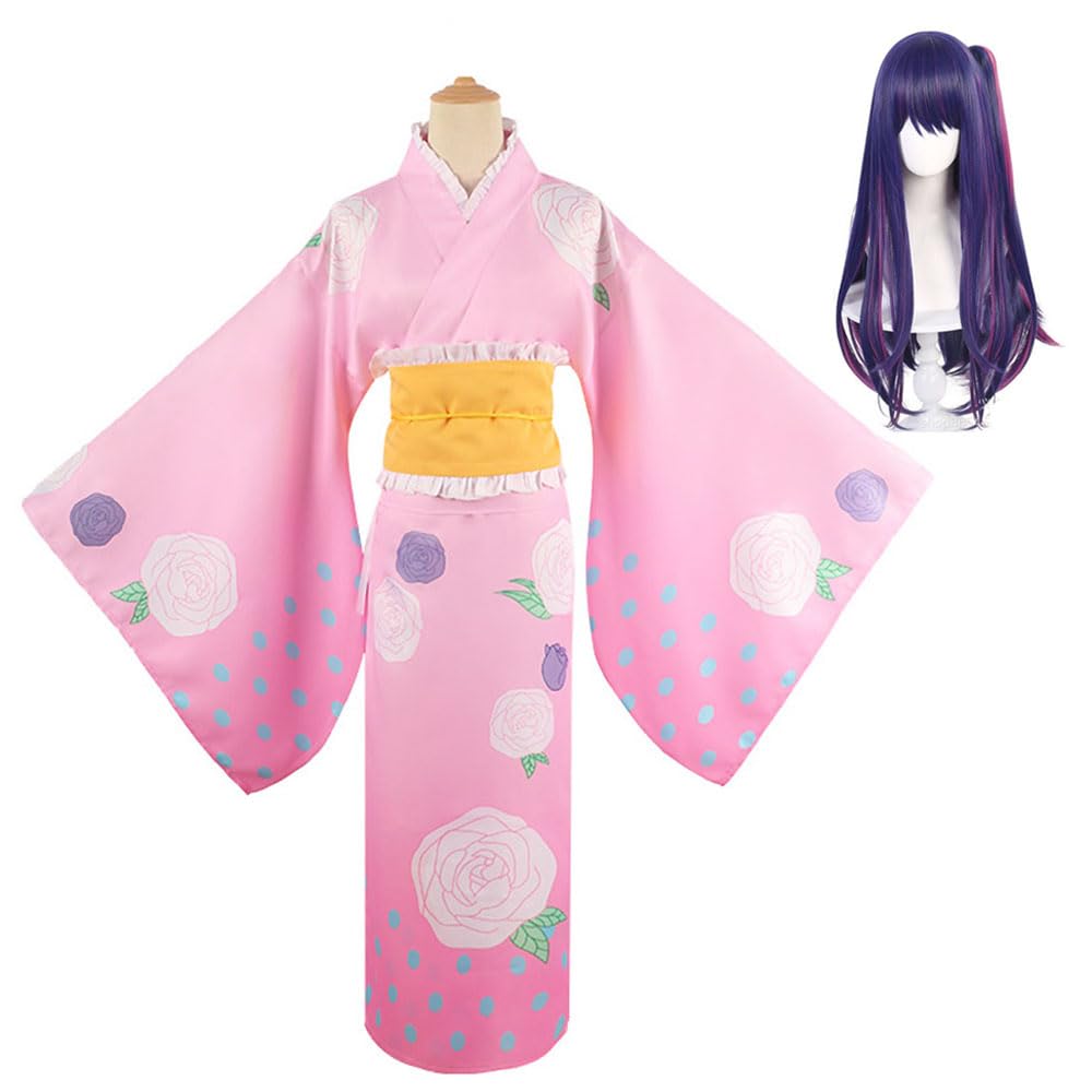 星野アイ 着物 コスプレ 衣装 高品質 Amazon.co.jp: [yuanyi] 推しの子 星野アイ着物 コスプレ衣装