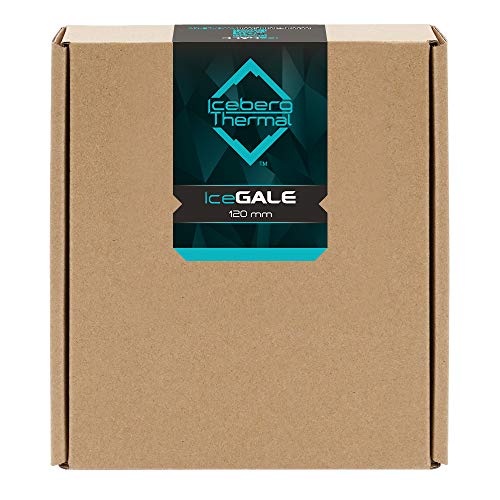 Image of Iceberg Thermal IceGALE 120mm PWM Premium Case Fan (Teal)