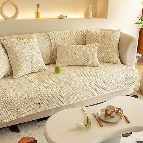 vctops Farmhouse Geometric Couch Cover Cover