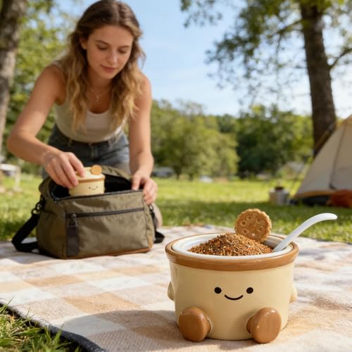 Conteneur à sel protégeant de l'humidité avec sa cuillère - 8