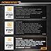 POWERTEC PRO VF3503 Size B Wet Pickup Shop Vac Bags for Ridgid 2 Pack, 6-9 Gal. Wet or Dry Dust and Debris Collection Dust Bags for Ridgid HD9000, 1000RV Wet Dry Vac (75086)