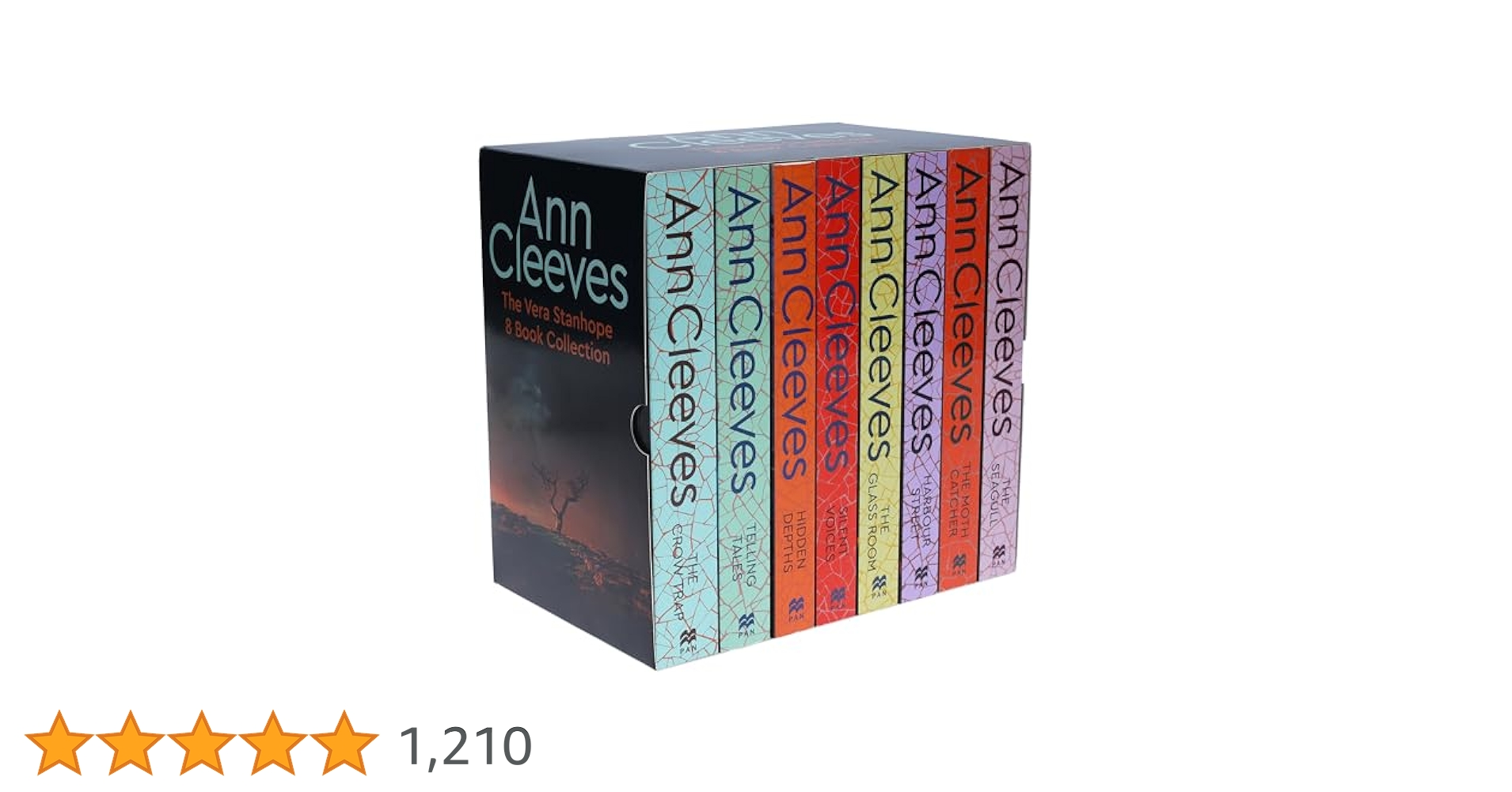 Ann Cleeves The Seagull TV Vera Stanhope Book Set : Ann